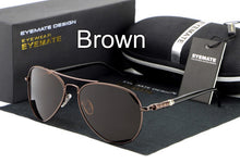 Load image into Gallery viewer, HDCRAFTER Polarized Lens Sunglasses for Men/Women Pilot Driving Sunglasses Alloy Classic Sun Glasses Oculos de sol masculino