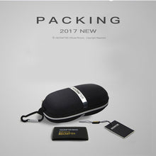 Carica l&#39;immagine nel visualizzatore di Gallery, HDCRAFTER Occhiali da sole polarizzati senza montatura da uomo Occhiali da sole da guida neri freddi 100% UV400 Oculos de sol masculino Eyewear 
