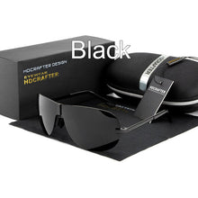 Load image into Gallery viewer, HDCRAFTER Square Brand Designer Sunglasses Men Polarized Man Polaroid Sun Glasses Male Night Vision Driving UV400 2022 Oculos De