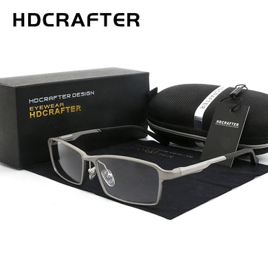 HDCRAFTER TR90 17g Lightweight Glasses Frame Myopia Hyperopia Prescription Eyeglasses Frames Reading Clear Glasses Frame Men