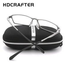 Load image into Gallery viewer, HDCRAFTER TR90 17g Lightweight Glasses Frame Myopia Hyperopia Prescription Eyeglasses Frames Reading Clear Glasses Frame Men