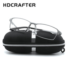 Load image into Gallery viewer, HDCRAFTER TR90 17g Lightweight Glasses Frame Myopia Hyperopia Prescription Eyeglasses Frames Reading Clear Glasses Frame Men