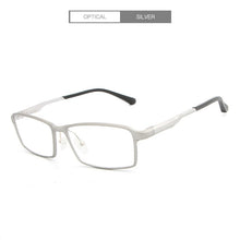 Load image into Gallery viewer, HDCRAFTER TR90 17g Lightweight Glasses Frame Myopia Hyperopia Prescription Eyeglasses Frames Reading Clear Glasses Frame Men