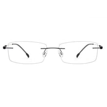 Carica l&#39;immagine nel visualizzatore di Gallery, HDCRAFTER Titanium Rimless Glasses Frame Male Square Ultralight Women Frameless Prescription Myopia Optical Frames Eyewear 3125