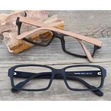 Load image into Gallery viewer, HDCRAFTER Wood Optical Glasses Frames Clear Lens Prescription Reading Eyeglasses Frame Women Men Vintage/Retro Oculos de grau