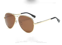 Load image into Gallery viewer, HDSUNFLY Aviation 100% Polarized Sunglasses For Men Women Brand Designer Sun Glasses  Male Female Mirror Eyewear Gafas Oculos De