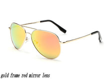 Load image into Gallery viewer, HDSUNFLY Aviation 100% Polarized Sunglasses For Men Women Brand Designer Sun Glasses  Male Female Mirror Eyewear Gafas Oculos De