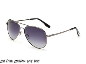 HDSUNFLY Aviation 100% Polarized Sunglasses For Men Women Brand Designer Sun Glasses  Male Female Mirror Eyewear Gafas Oculos De