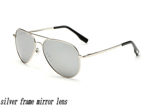 HDSUNFLY Aviation 100% Polarized Sunglasses For Men Women Brand Designer Sun Glasses  Male Female Mirror Eyewear Gafas Oculos De