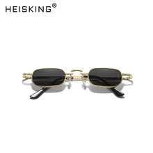Load image into Gallery viewer, HEISKING Retro Small Square Metal Steampunk Sunglasses Women Men Glasses Vintage Female  Alloy Frame Eyewear