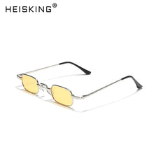 Load image into Gallery viewer, HEISKING Retro Small Square Metal Steampunk Sunglasses Women Men Glasses Vintage Female  Alloy Frame Eyewear
