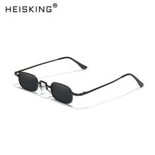 Load image into Gallery viewer, HEISKING Retro Small Square Metal Steampunk Sunglasses Women Men Glasses Vintage Female  Alloy Frame Eyewear