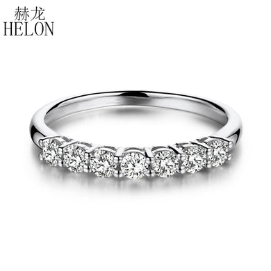 925 Sterling Silver Moissanites Ring 0.7CT GH Color Engagement Ring Test Positive Moissanites Band Diamond Wedding Jewelry