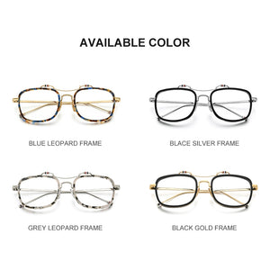 HEPIDEM Acetate Glasses Frame Men Square Prescription Eyeglasses Brown Women Oversized Optical Spectacles Eyewear 50247
