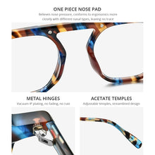Load image into Gallery viewer, HEPIDEM Acetate Glasses Frame Men Vintage Retro Square Eyeglasses Women 2023 Optical Prescription Spectacles Myopia Eyewear 9174