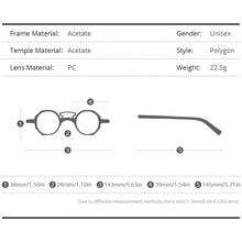 Load image into Gallery viewer, HEPIDEM Acetate Optical Glasses Frame Men 2023 Retro Vintage Round Eyeglasses Myopia Prescription Spectacles Eyewear 9153