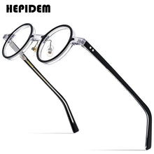 Load image into Gallery viewer, HEPIDEM Acetate Optical Glasses Frame Men 2023 Retro Vintage Small Round Eyeglasses Myopia Prescription Spectacles Eyewear 9157