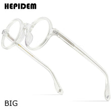 Load image into Gallery viewer, HEPIDEM Acetate Optical Glasses Frame Men Retro Vintage Round Prescription Eyeglasses Nerd Women Spectacle Myopia Eyewear ZOLMAN