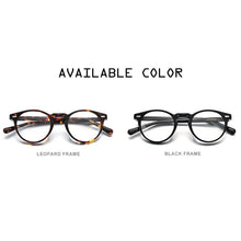 Load image into Gallery viewer, HEPIDEM Acetate Optical Glasses Frame Men Retro Vintage Round Prescription Eyeglasses Nerd Women Spectacles Myopia Eyewear 9108