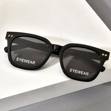 Load image into Gallery viewer, HEPIDEM Acetate Sunglasses Women 2023 Oversize Korea Brand Deisgn Square Sun Glasses for Men Mirrored Nylon Lens GM 9166