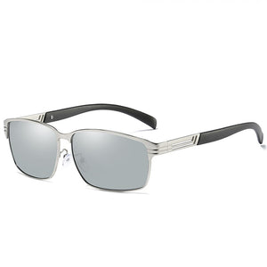 HGE-H Classic Outdoor Driving Leisure Square Sunglasses Anti-glare Polarized  Sun Glasses For Men UV400 100% Protection