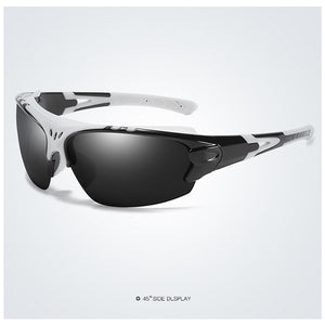 HGE-H  Polarized Sports Sunglasses for Men Driving Travel  Sun Glasses Ultra light Half Frame UV400 Goggles N52