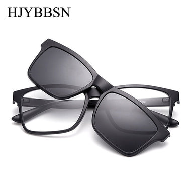 HJYBBSN Men Eyeglasses Myopia Optical Computer Glasses Frame Brand Design Plain Eye glasses retro de grau femininos