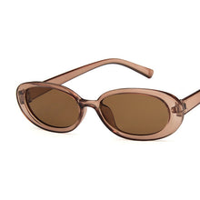 Carica l&#39;immagine nel visualizzatore di Gallery, HKNA 2023 Rotondi Occhiali Da Sole Retro Donne Ovali Occhiali Da Vista Donne Retro Progettista di Marca Occhiali Signore Cat Eye Lentes De Sol Mujer 