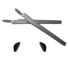 Carica l'immagine nel visualizzatore di Gallery, HKUCO Replacement Silicone Leg Set For Cross link PRO SWITCH &amp; SWEEP Sunglasses Earsocks Rubber Kit