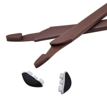 Carica l'immagine nel visualizzatore di Gallery, HKUCO Replacement Silicone Leg Set For Cross link PRO SWITCH &amp; SWEEP Sunglasses Earsocks Rubber Kit