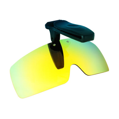 HKUCO Occhiali da sole Clip Lenti polarizzate Visiere per cappelli Occhiali da sole clip-on per pesca/bicicletta/escursionismo/golf Protezione UV400
