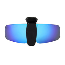 Carica l&#39;immagine nel visualizzatore di Gallery, HKUCO Occhiali da sole Clip Lenti polarizzate Visiere per cappelli Occhiali da sole clip-on per pesca/bicicletta/escursionismo/golf Protezione UV400