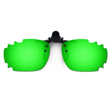 Carica l&#39;immagine nel visualizzatore di Gallery, HKUCO Occhiali da sole Clip Lenti polarizzate rosse per montatura miopia Clip Lenti polarizzate Protezione UV400