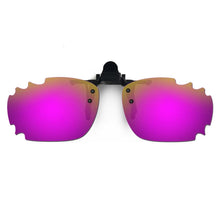 Carica l&#39;immagine nel visualizzatore di Gallery, HKUCO Occhiali da sole Clip Lenti polarizzate rosse per montatura miopia Clip Lenti polarizzate Protezione UV400