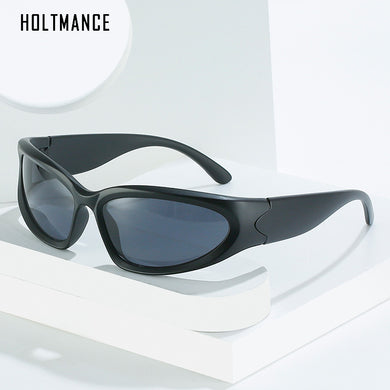 HOLTMANCE 2023 Steampunk Sunglasses for Women  Men Outdoor Driving Summer Cool Punk Goggle Eyewear UV400