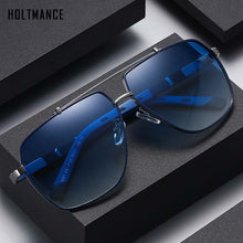 Load image into Gallery viewer, HOLTMANCE 2023  Polarized Sunglasses Men Square Car Driving Brand Designer Business Sun Glasses Spring Pilot Sunglasse