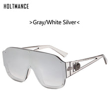 Load image into Gallery viewer, HOLTMANCE 2023 One Piece Large Frame Women Sunglass  Hollow Siamese Legs Sunglasses for Men Summer Shade Glasses UV400