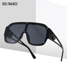 Load image into Gallery viewer, HOLTMANCE 2023 One Piece Large Frame Women Sunglass  Hollow Siamese Legs Sunglasses for Men Summer Shade Glasses UV400