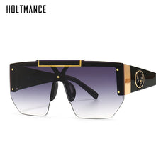 Load image into Gallery viewer, HOLTMANCE 2023 Square Big Frame Women Sunglasses  Photochromic Glasses Men Band Design UV400 Summer Shade Eyewear