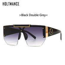 Load image into Gallery viewer, HOLTMANCE 2023 Square Big Frame Women Sunglasses  Photochromic Glasses Men Band Design UV400 Summer Shade Eyewear