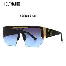 Load image into Gallery viewer, HOLTMANCE 2023 Square Big Frame Women Sunglasses  Photochromic Glasses Men Band Design UV400 Summer Shade Eyewear