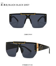 Load image into Gallery viewer, HOLTMANCE 2023 Square Big Frame Women Sunglasses  Photochromic Glasses Men Band Design UV400 Summer Shade Eyewear