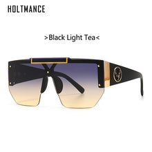 Load image into Gallery viewer, HOLTMANCE 2023 Square Big Frame Women Sunglasses  Photochromic Glasses Men Band Design UV400 Summer Shade Eyewear