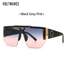 Load image into Gallery viewer, HOLTMANCE 2023 Square Big Frame Women Sunglasses  Photochromic Glasses Men Band Design UV400 Summer Shade Eyewear
