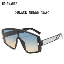 Load image into Gallery viewer, HOLTMANCE 6 Colors One Piece Sunglass Individuality Large Square Frame Ladies Glasses Summer Shade Sunglasses for Women