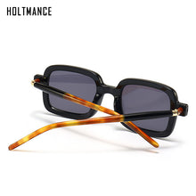 Load image into Gallery viewer, HOLTMANCE Blue Light Proof Sunglass Women Small Square Two-Tone Sunglasses Vintage Plane Mirror Glasses for Men UV400