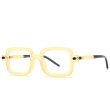 Load image into Gallery viewer, HOLTMANCE Blue Light Proof Sunglass Women Small Square Two-Tone Sunglasses Vintage Plane Mirror Glasses for Men UV400