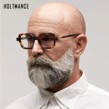 Load image into Gallery viewer, HOLTMANCE Blue Light Proof Sunglass Women Small Square Two-Tone Sunglasses Vintage Plane Mirror Glasses for Men UV400