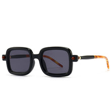 Load image into Gallery viewer, HOLTMANCE Blue Light Proof Sunglass Women Small Square Two-Tone Sunglasses Vintage Plane Mirror Glasses for Men UV400