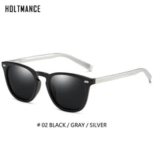Load image into Gallery viewer, HOLTMANCE Brand Men Aluminum Sunglasses Polarized UV400 Mirror Male Sun Glasses Women For Men TR90 Sun glass Oculos de sol